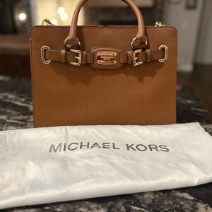 Brown Michael kors with dust bag